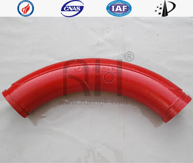 Concrete Boom Pump Wear Resistant Bend Pipe Monometallic Cast15