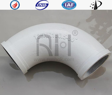 Concrete Boom Pump Wear Resistant Bend Pipe Monometallic Cast17