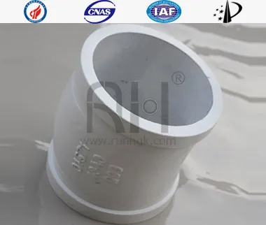 Concrete Boom Pump Wear Resistant Bend Pipe Monometallic Cast30