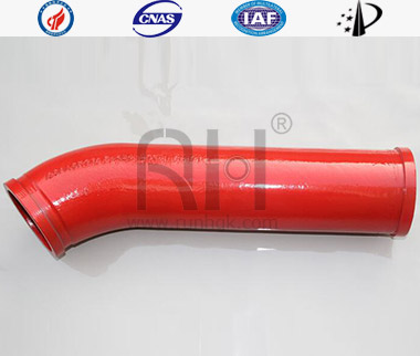 Concrete Boom Pump Wear Resistant Bend Pipe Monometallic Cast47