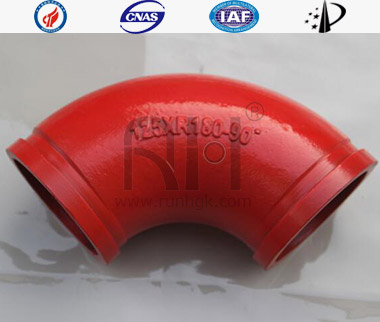 Concrete Boom Pump Wear Resistant Bend Pipe Monometallic Cast6