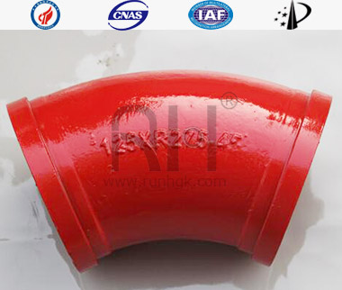 Concrete Boom Pump Wear Resistant Bend Pipe Monometallic Cast8