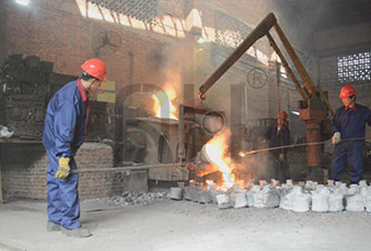 The Cast Bend Pipe Production Equipment