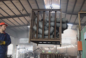 The Cast Bend Pipe Production Equipment