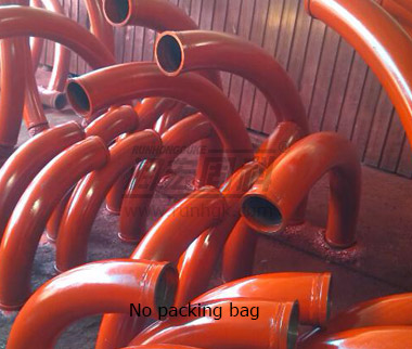 Stationary Concrete Pump Bend Pipe Single Bag Package