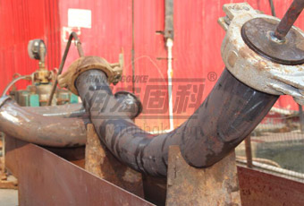 Stationary Concrete Pump Bend Pipe Inspection Equipment