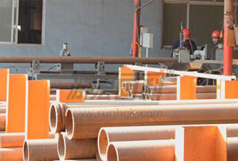 Stationary Concrete Pump Delivery Pipe Production Equipment