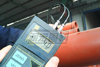 Stationary Concrete Pump Delivery Pipe Inspection Equipment