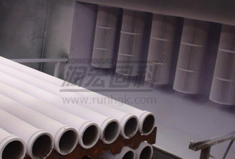 The wear resistant pipe production equipment