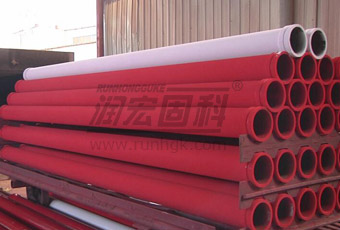 The wear resistant pipe production equipment