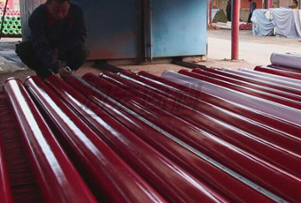 The wear resistant pipe production equipment