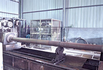 The wear resistant pipe production equipment