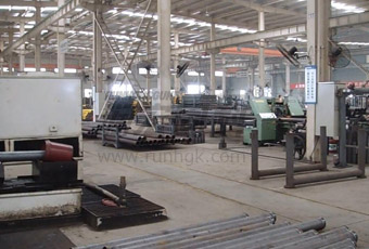 The wear resistant pipe production equipment