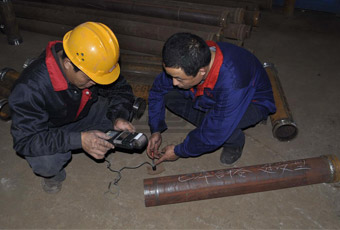 The wear resistant pipe inspection equipment