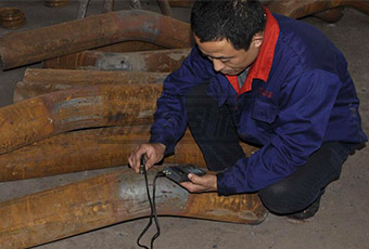 The special Shaped Bend Pipe Inspection Equipment