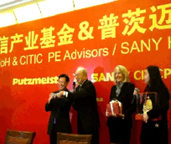 PM and SANY perfect combinated , complete the co-win cooperation