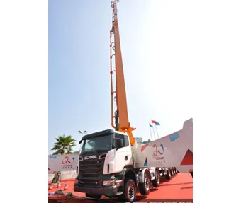 The world's highest pump truck 101 m produced by China Zoomlion